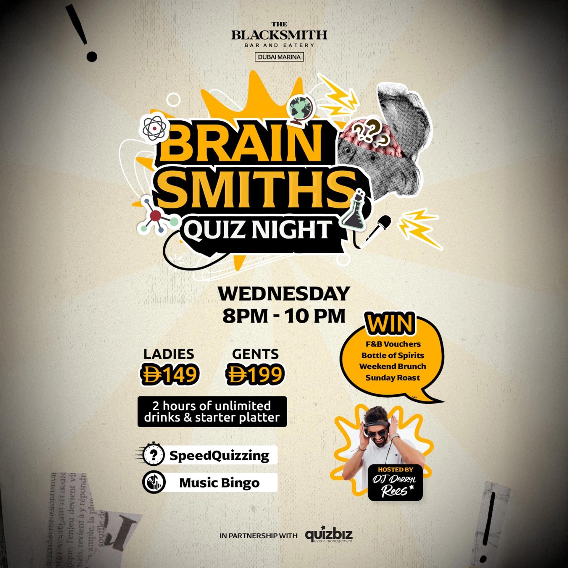 BrainSmiths Quiz Night