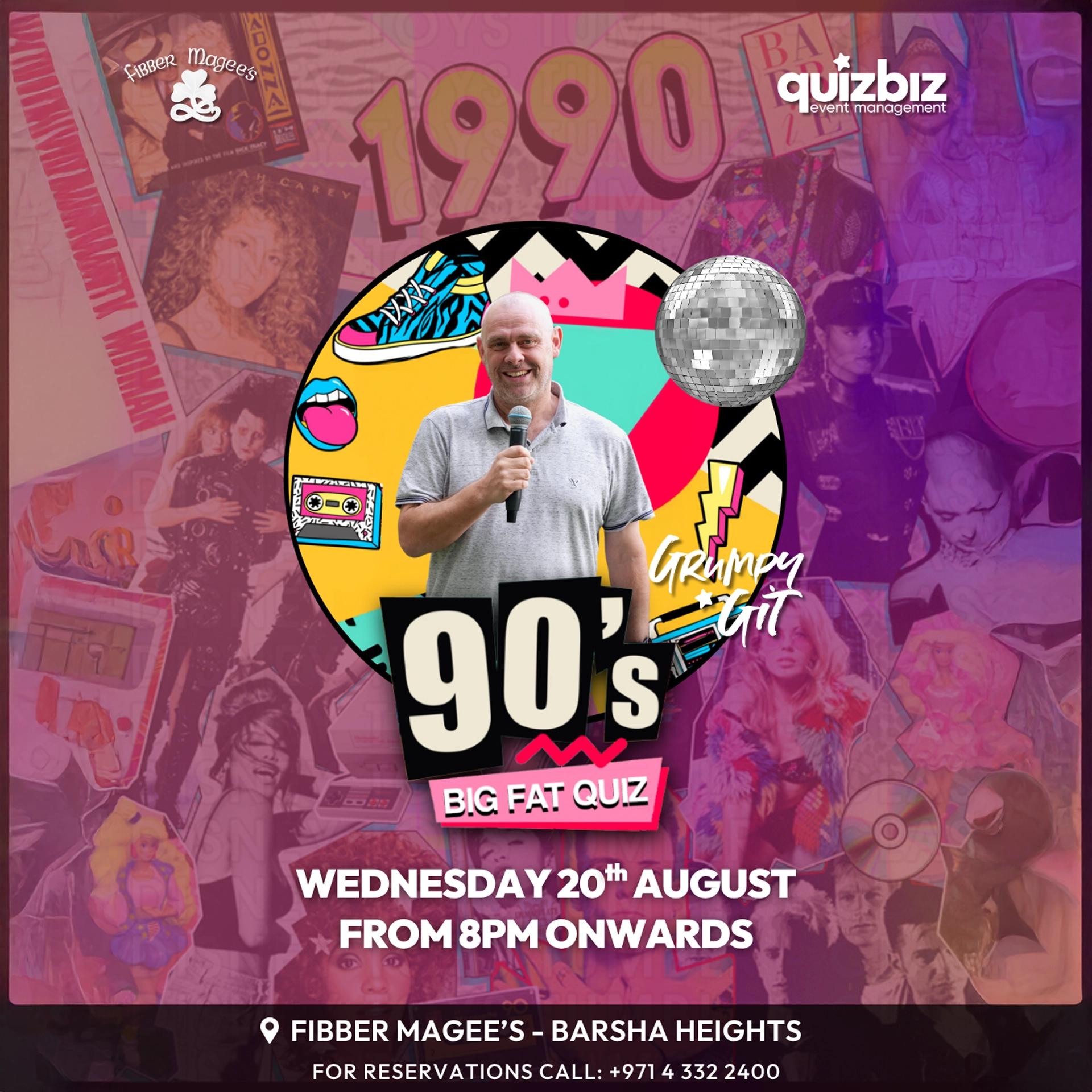 The Big Fat 90s Quiz