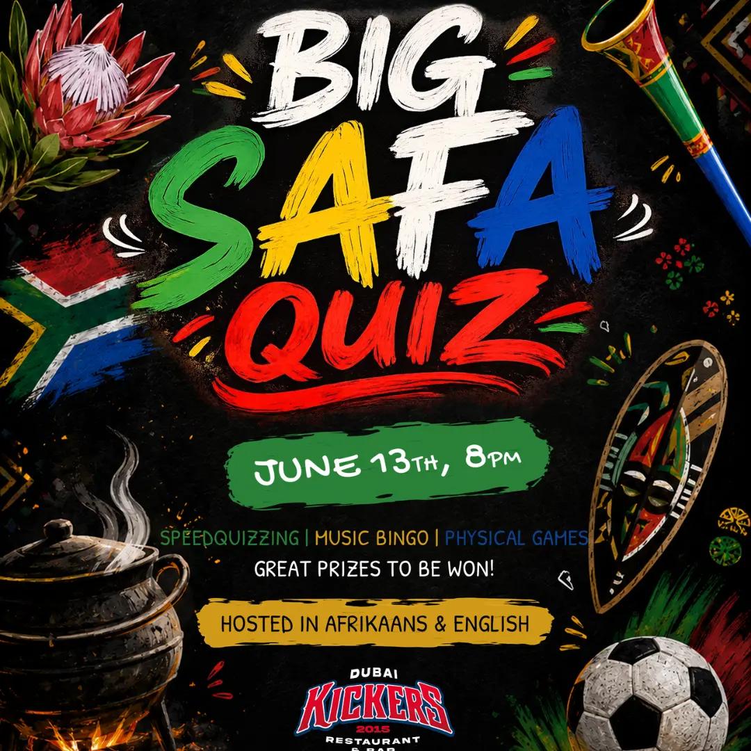The Big Fat Safa Quiz