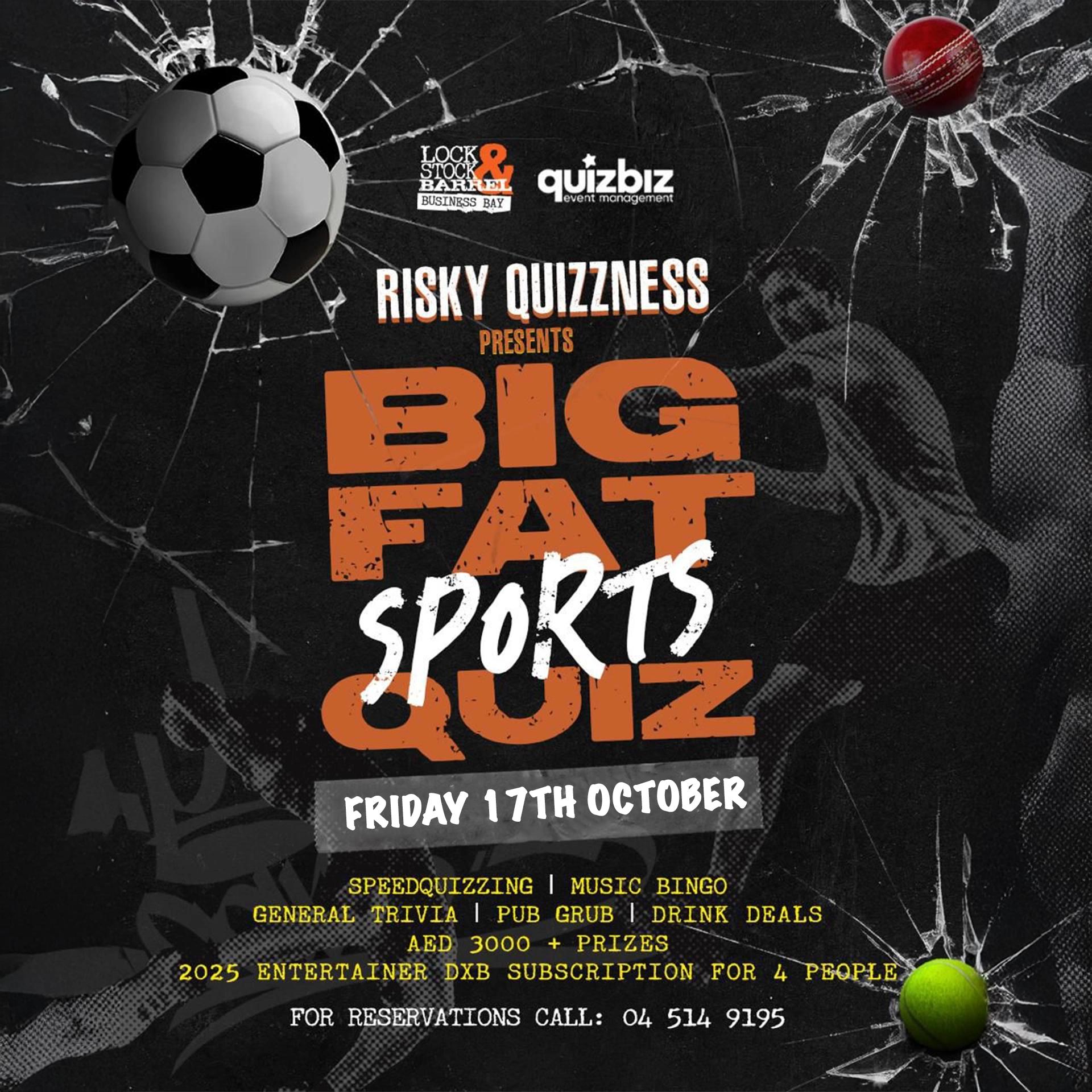 The Big Fat Sports Quiz
