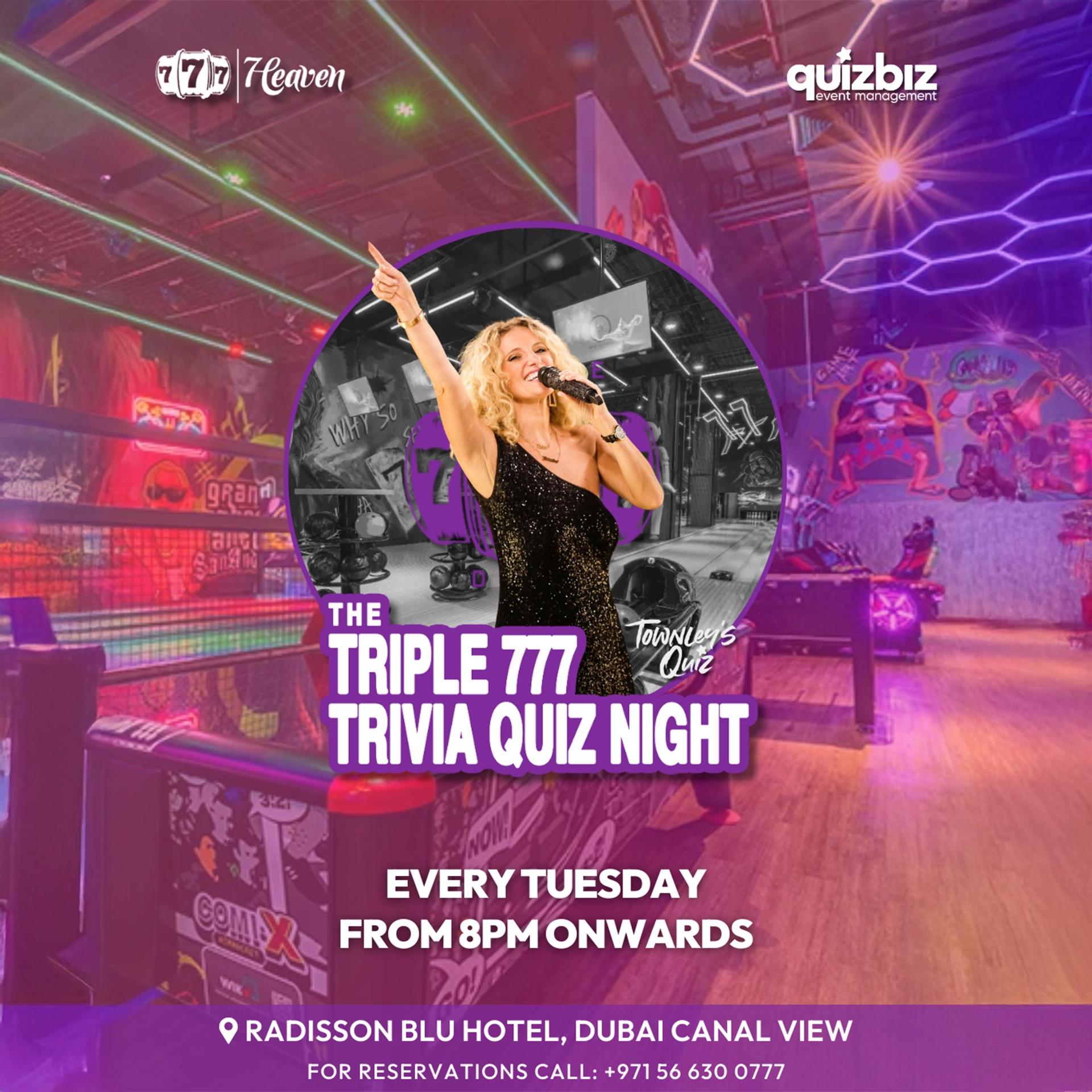 Triple 777 Trivia Night